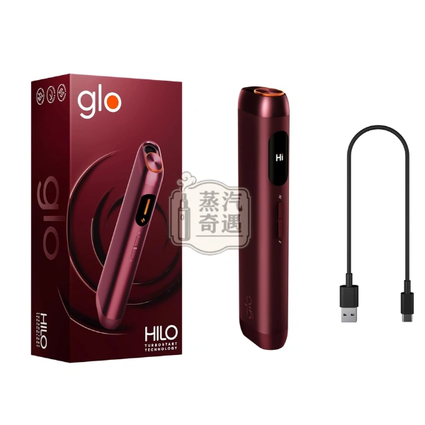Glo HILO 一體式加熱菸主機包裝內容物
